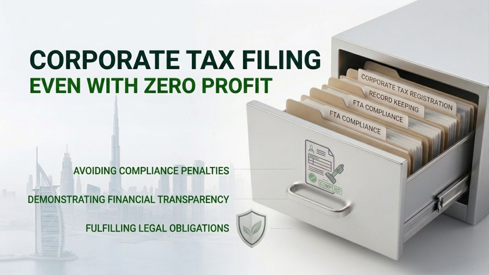 Do UAE Businesses Need to File a Corporate Tax Return Even if They Made No Profit?